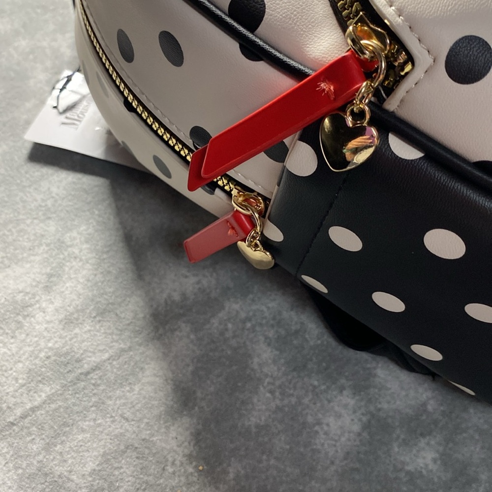 Disney Minnie Mouse Polka Dot Backpack by Primark - NWT - Picture 4 of 10